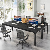 Tribesigns 78.7 Inches Extra Long Computer Desk 2 Person Desk, Double Long Desk, Workstaion for Home Office Tribesigns