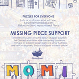 Puzzles for Adults 1000 Pieces, MOMIBOOK Jigsaw Puzzles of Chinese Village Town Cat, Painting Image 81.3x40.6cm(32"x16") Toys & Game Puzzle, White Elephant Choices, Birthday Puzzle Funny Choices MOMIBOOK