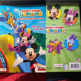 Disney Coloring Books for Kids with Sticker - Mickey Mouse Disney