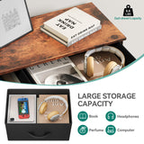 YITAHOME Dresser with 8 Drawers, Tall Storage Tower with 8 Drawers, Black Dresser & Chest of Drawers, Storage Drawer Organizer for Closet, Bedroom, Living Room YITAHOME