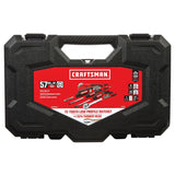 CRAFTSMAN 57 Piece Mechanics Tool Set/Home Tool Set (CMMT99447) CRAFTSMAN