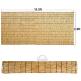 DearHouse Natural Reed Fencing, Eco-Friendly Reed Fence, 3.3 feet High x 13.3 feet Long, Reed Screen for Garden, Privacy DearHouse