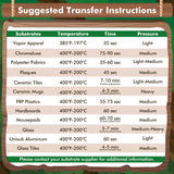 Koala Sublimation Paper 150 sheets 8.5x11 inches for Heat Transfer DIY Gift Compatible with Inkjet Sublimation Printer 105gsm KOALA PAPER