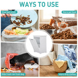 JAXPETY Tilt Out Trash Cabinet Kitchen Trash Can Holder Wood Laundry Hamper Recycling Trash Cabinet with Angle Adjustable Door, White JAXPETY