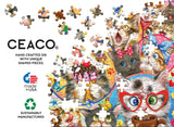 Ceaco - Character Cats - 500 Piece Jigsaw Puzzle Ceaco