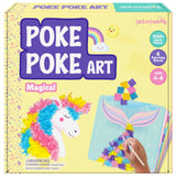 jackinthebox Poke Poke Art for Kids - Unicorns, Mermaids, Princess, Cupcakes, Mess-Free Sewing Art for Children, Toys for Girls and Boys Ages 4 5 6 7 8, Great Gift for Children, DIY Creative Activity jackinthebox