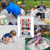 US Silica 50 Pound Bag Snow White Play Sand for Sandboxes and Sand Tables at Parks, Homes, and Daycare Centers, Natural, White 2 Pack U.S. Silica
