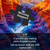 Impossible Landscape Puzzles for Adults 1000 Pieces, Unique Canyon Puzzles Paper Cut Art Puzzle, Difficult Nature Jigsaw Puzzles, Hard Challenging Puzzles Scenery PICKFORU