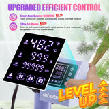 Whubefy 15x15 Heat Press Machine for T Shirts 8 in 1 Combo with 30oz Tumbler Press, Slide Out & Swing Away, Dual Tube Fast Heating, 3 Preset Modes & Counting Function for Bulk DIY Hats, Mugs, Plates Whubefy