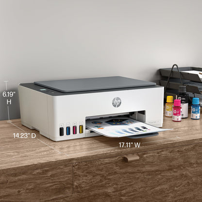 HP Smart Tank 5101 Wireless All-in-One Ink Tank Printer with 2 years of ink included,Print, scan, copy, Best-for-home, Refillable ink tank (1F3Y0A)