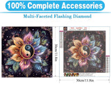 MOMDEDP Mandala Diamond Painting Kits for Adults, 5D Flower Full Drill Diamond Art, DIY Mandala Diamond Art Kit Gem Art for Home Wall Decor 12 X12in Animal MOMDEDP