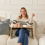 ECR4Kids Bentwood Lap Desk with Handles, Activity Table, Natural ECR4Kids