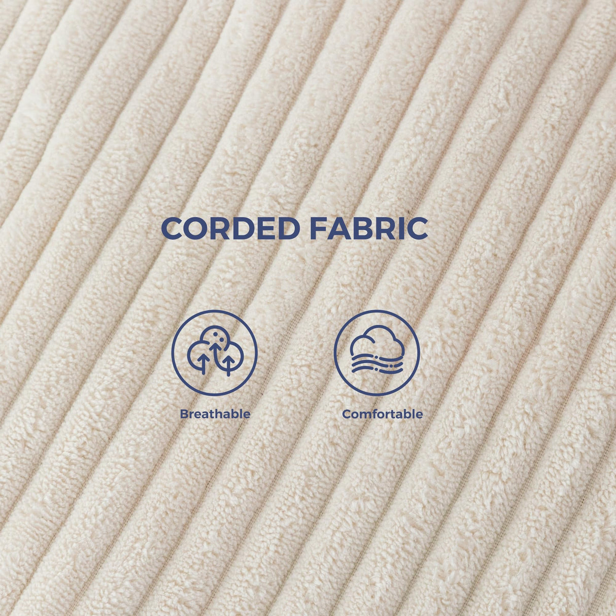 MAXYOYO Modern Accent Chair, Comfy Living Room Chair with Metal Frame Wooden Armrest, Upholstered Armchair with Soft Cushion for Bedroom Balcony Lounge Reading Room, Beige MAXYOYO