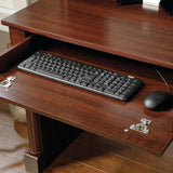 Sauder Palladia Computer Desk and Hutch, Select Cherry finish Sauder