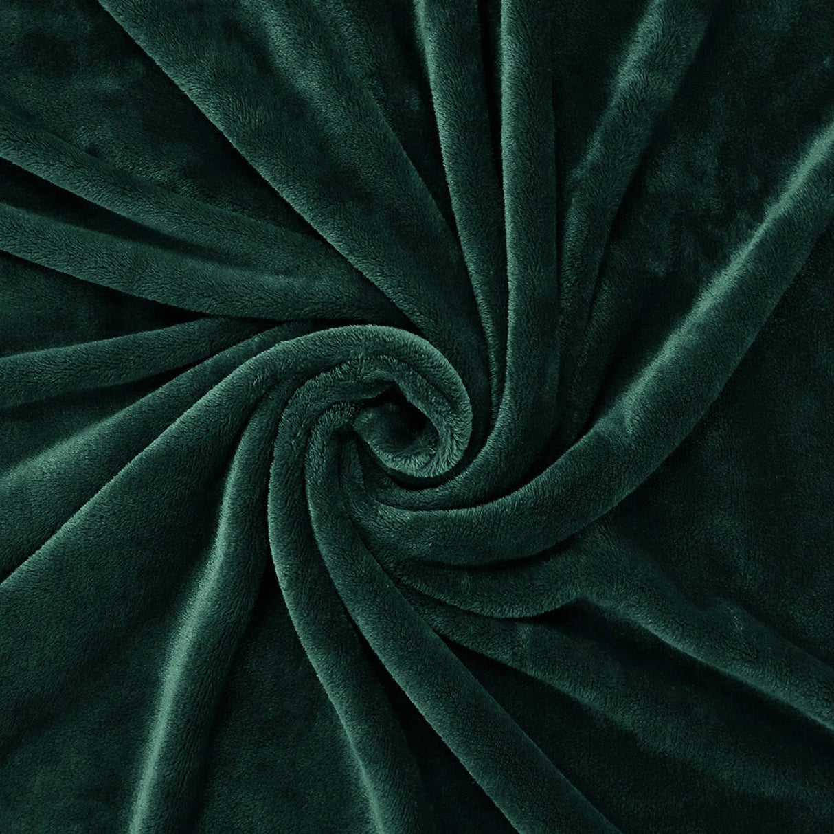 Exclusivo Mezcla Extra Large Fleece Throw Blanket for Couch, Sofa, 300GSM Super Soft and Warm Blankets, Forest Green Throw All Season Use, Cozy, Plush, Lightweight, 50x70 Inches Exclusivo Mezcla