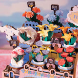 Hands Craft Hello Kitty And Friends Flower Cart 3D Wooden Puzzle Kit | DIY Floral Model | Arts & Crafts for Adults & Kids | Creative Hobby Kits | Hello Kitty Characters | Wood Building Set | Nice Gift Hands Craft