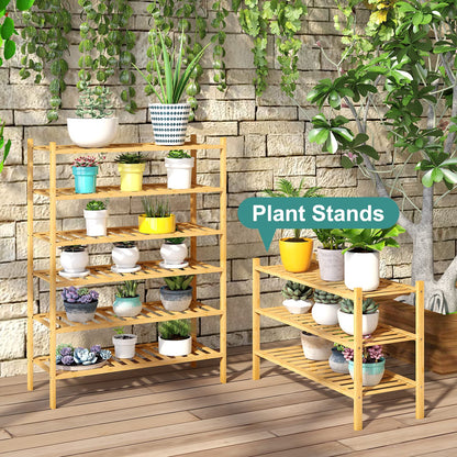 viewcare 3-Tier Free Standing Shoe Racks, Bamboo Wood Shoe Rack for Entryway & Closet, Beautiful | Natural | Functional | Sturdy Shoe Rack - WoodArtSupply