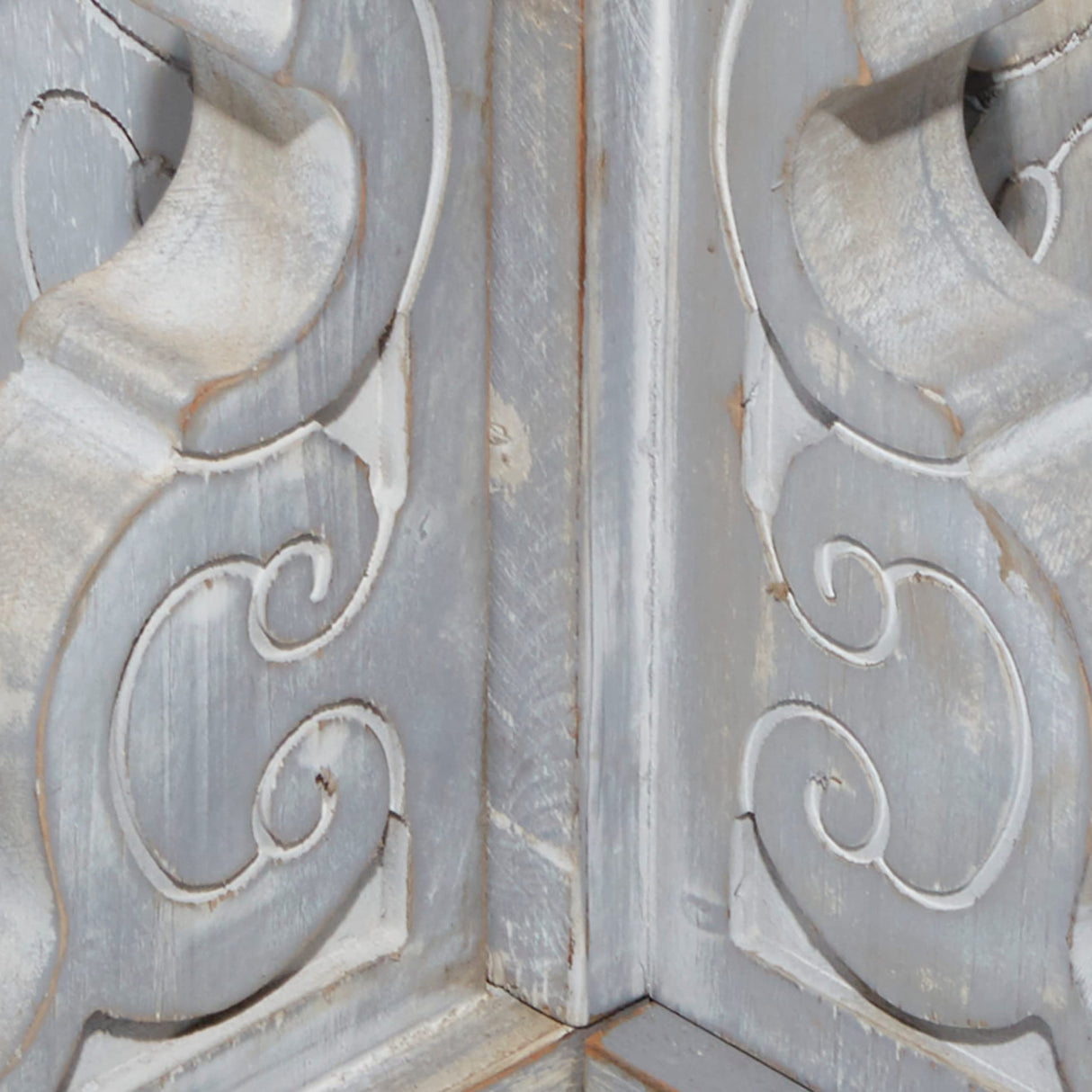 Deco 79 Wood Vintage Style 12 Hook Coat Rack, 19" x 19" x 74", Gray Deco 79