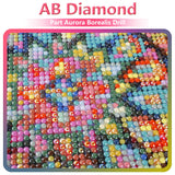 Huacan Mandala Diamond Painting Kits AB Diamond Art Kits for Adults Beginner 5D Full Drill Round Diamond Dots Painting with Diamond Gift 11.8x11.8inch/30x30cm Huacan