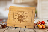 Personalized Dad Chopping Boards for Father's Day, Dad Cutting Boards with Kids Names Customized, BBQ & Grill Cutting Board gifts for Dad IKAY Design