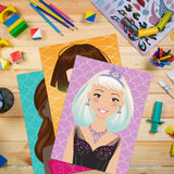 Bendon Create-A-Face Sticker Pad (Princess) Bendon