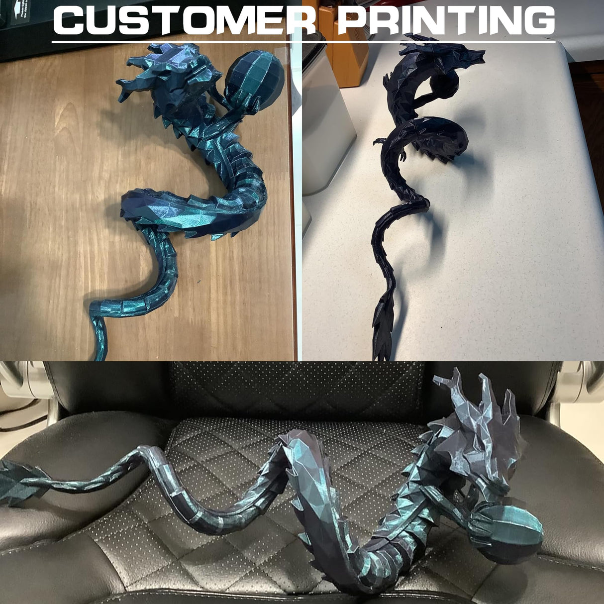 FF SUNSENKJ 3D Printer PLA Filament 1.75mm, Color Change Shiny Sparkle Glitter by Different Light Sunlight and Angle, Chameleon PLA Printing 3D Filament 1kg (2.2lbs) Spool (Chameleon_Royal Green) FF SUNSENKJ