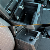 BESTAOO Center Console Gun Safe for Armrest Console Gun Vault Lock Security Storage Organizer Box Compatible with 2024 2025 Toyota Tacoma Car Safety Security Anti-Theft 3-Digit Locking Device Black BESTAOO