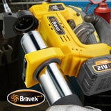 STEINBRÜCKE Grease Gun - Grease Gun Battery Powered with 40” Long Hose, 12,000 PSI Cordless Grease Gun, Electric Grease Gun 21V Tools STEINBRÜCKE