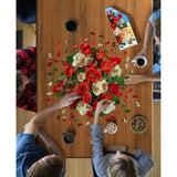 Madd Capp: I Am Rose - 350 Piece Jigsaw Puzzle- 8003 – Ages 10+, Unique Floral-Shaped Border, Challenging Random Cut, Includes Educational Madd Capp Fun Facts Madd Capp