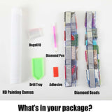 CSZPPQAF 5D Diamond Painting Kits for Adults, Tree of Life Diamond Art Kits for Adults Beginner, DIY American Flag Full Drill Round Diamond Dots Gem Art for Home Decor 13.7x13.7 Inch CSZPPQAF