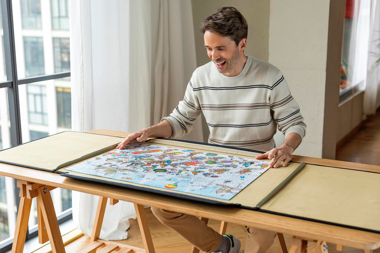 Jan van Haasteren - Championship Football 1000 Piece Jigsaw Puzzle by Jumbo Games Jan van Haasteren