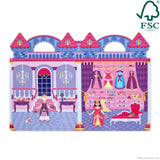 Melissa & Doug Puffy Sticker Set: Princess - 67 Reusable Stickers Kids Fashion Activities, Restickable Princess Sticker Book, Puffy Stickers for Kids Ages 4+ Melissa & Doug