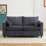 GUEAPY Cloud Couch Power Reclining Sofa Loveseat-Oversized Reclining Sectional Couches, Modern Power Recliner Sofa/Couches for Living Room, Comfortable Recliner Couches with Soft Upholstery Pillows GUEAPY