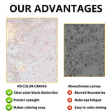 koemhxb Paint by Numbers for Adult, Sunset Ocean Paint by Numbers Kit for Adults Beginners, DIY Seascape Acrylic Painting on Canvas for Home Wall Art Decor 16x20 Inch koemhxb