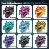 AICOPYTO Dual Color Silk PLA 3D Printer Filament 1.75mm,Dual Color 2-in-1 Gold-Black Silk Filament 1KG Spool (2.2lbs) Dimensional Accuracy Probability +/- 0.02mm Fit Most FDM 3D Printers, Black-Gold AICOPYTO