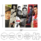 AQUARIUS - Elvis Presley Timeline 1000 Piece Jigsaw Puzzle AQUARIUS