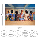 AQUARIUS Pink Floyd Back Art Puzzle (1000 Piece Jigsaw Puzzle) - Glare Free - Precision Fit - Officially Licensed Pink Floyd Merchandise & Collectibles - 20 x 27 Inches AQUARIUS