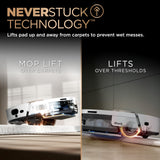 Shark Robot Vacuum & Mop Combo, PowerDetect NeverTouch Pro, Self-Emptying, Self-Refill with Self-Clean Pad Wash & Dry, 60-Day Debris Capacity, 30-Day Refill Tank, 5 PowerDetect Technologies, AV2800ZE Shark