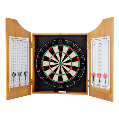 Trademark Gameroom Solid Wood Dart Cabinet Set Multi, 23.25x3x21.25 - WoodArtSupply