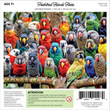 Lucky Puzzles 'Feathered Friends Fiesta' | 500 Piece Jigsaw Puzzle for Adults | Unique Bird Artwork | Best Challenging Puzzles for Cognitive Workout | 18 x 24 Inches | Fun Puzzle for Families LUCKY PUZZLES ESTD 2020