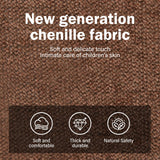 BOSMILLER Kids Recliner Chair， Push Back Toddler Recliner with Cup Holders & Side Pockets， Adjustable Footrest & Headrest Kids Sofa for Boys Girls 3+ Age Group (Deep Brown) BOSMILLER