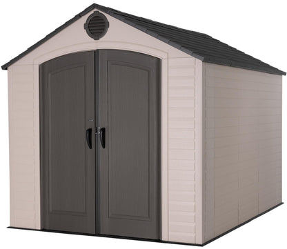 Lifetime Outdoor Storage Shed, 8 x 10 Feet - WoodArtSupply