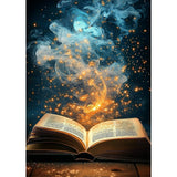 Genius maker Magic Book Diamond Painting Kits for Adults, 5D Diamond Art Kits for Beginners DIY Full Drill Diamonds Painting Pictures, Diamond Gem Art Painting DIY Crafts Kit Decor 12x16inch Genius maker