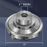 NNBWKIXI 6 Inch Wood Lathe Chuck Set 4 Jaws Self-Centering Lathe Chucks Thread 1 x 8TPI Lathe Chuck for Woodturning NNBWKIXI