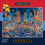 Buffalo Games - Eric Dowdle - Nashville - 1000 Piece Jigsaw Puzzle for Adults -Challenging Puzzle Perfect for Game Nights - Finished Size is 26.75 x 19.75 Buffalo Games