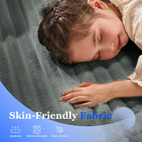 Hobestluk Couch Sofa 2-Seater Foam Sofa Loveseat for Small Spaces Comfy Sofas with Removable Cover Furry Couch with Pillows for Living Room, Bedroom, Apartment, Office (Grey, Loveseat) Hobestluk