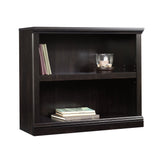 Sauder Miscellaneous Storage 2-Shelf Bookcase/ book shelf, Estate Black finish Sauder