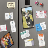 Business Card Magnets Pack of 100 – Customize with Peel and Stick Adhesive Magnet to Create Personalized Magnetic Business Cards as Promotional Items - Essential Large, Mid and Small Business Supplies labphant