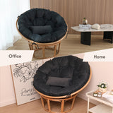 Disker Papasan Chair Cushion - 52 inch - Without Chair (Onyx Black) Disker
