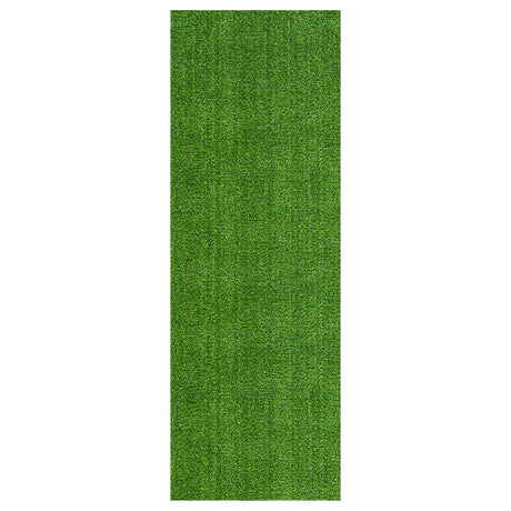 Ottomanson Artificial Grass Outdoor Runner Rug 2'7" x 10' – Waterproof Astro Turf with Drainage Holes – Patio & Lawn Decoration, Easy-Clean Dog Grass Mat Ottomanson